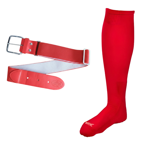 Louisville Slugger Belt & Sock Combo Pack