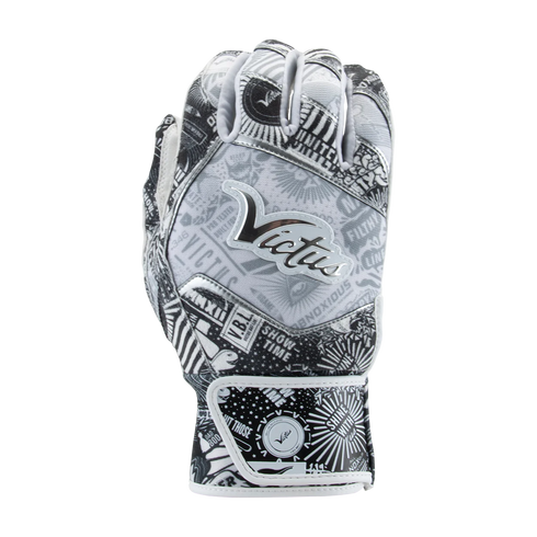 Victus NOX Batting Gloves White/Silver