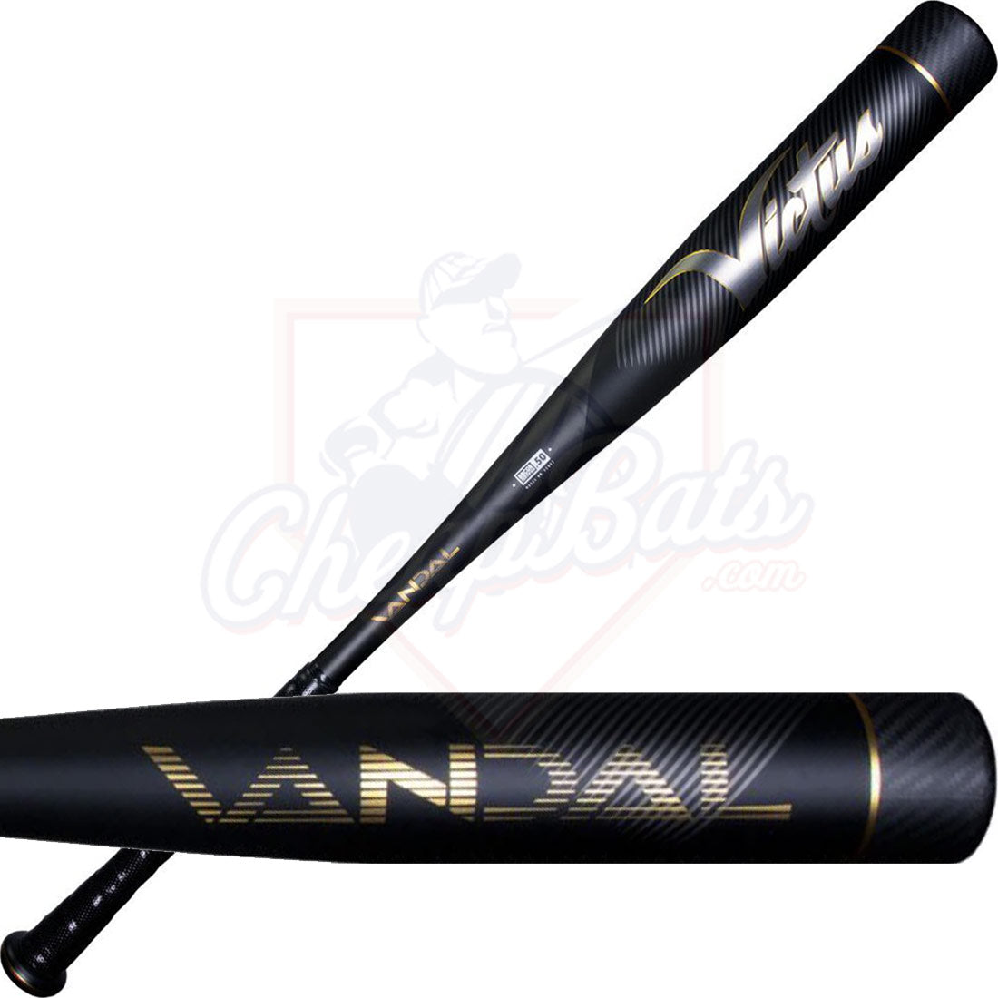 Batte De Baseball Victus Vandal 2 BBCOR 33/30 - Manche 33 Pouces - 30 Oz - Hybride
