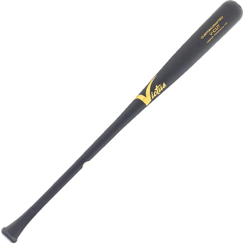 Victus Pro Gloss V-Cut Maple Baseball Bat Charcoal