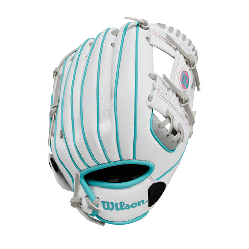 Wilson 2024 A200™ EZ Catch™ White 10in T-Ball Glove