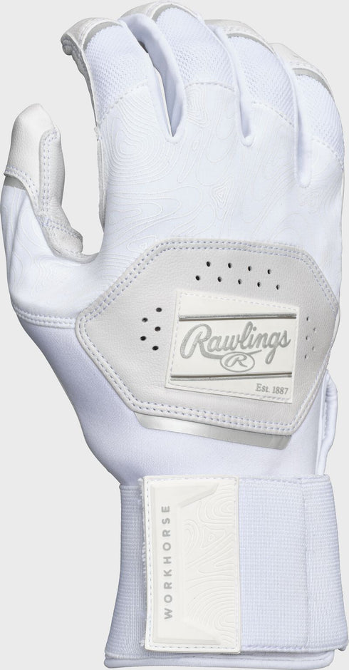 Rawlings Workhorse Compression Strap Adult Batting Gloves