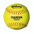 Wilson ASA 12 Inch Leather Softball - Dozen