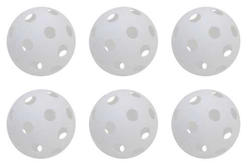 X-Plate 9 inch Plastic Wiffle Baseballs || 6 PACK