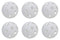 X-Plate 9 inch Plastic Wiffle Baseballs || 6 PACK