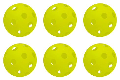 X-Plate 12 inch Plastic Wiffle Softballs || 6 PACK