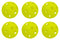 X-Plate 12 inch Plastic Wiffle Softballs || 6 PACK