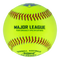 X-Plate 2000Y Waterproof Yellow Leather Baseball - Single