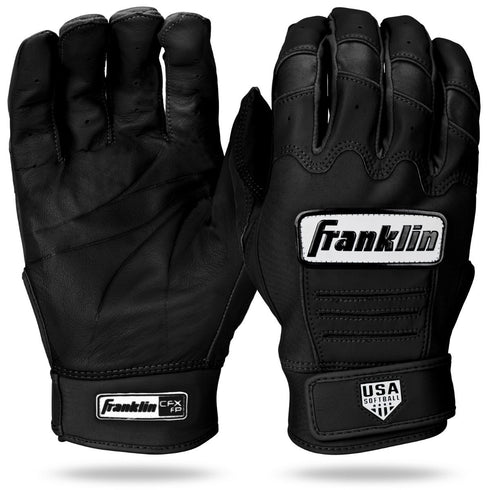 Franklin CFX FP Chrome Women Adult Batting Gloves