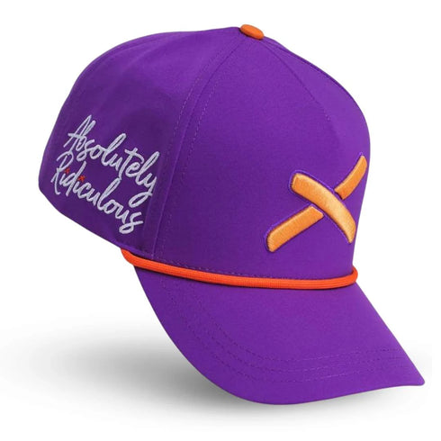 ARiA Clemson Purple Hat - Clemson University Collab || Absolutely Ridiculous Innovations
