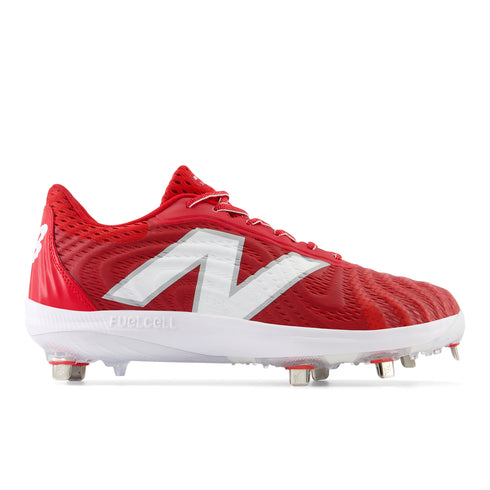 New Balance FuelCell 4040V7 Metal Cleats - Red
