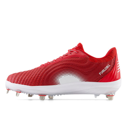 New Balance FuelCell 4040V7 Metal Cleats - Red