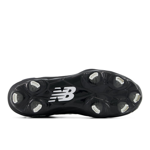New Balance Fresh Foam 3000V8 Mid Metal Cleats - Black