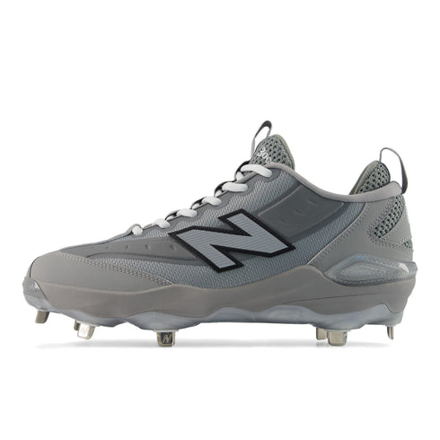 New Balance Fresh Foam 3000V8 Metal Cleats - Grey
