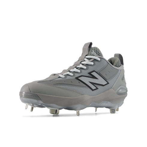 New Balance Fresh Foam 3000V8 Metal Cleats - Grey