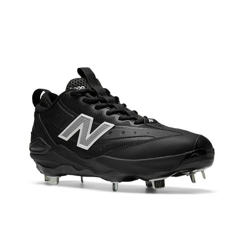 New Balance Fresh Foam 3000V8 Metal Cleats - Black