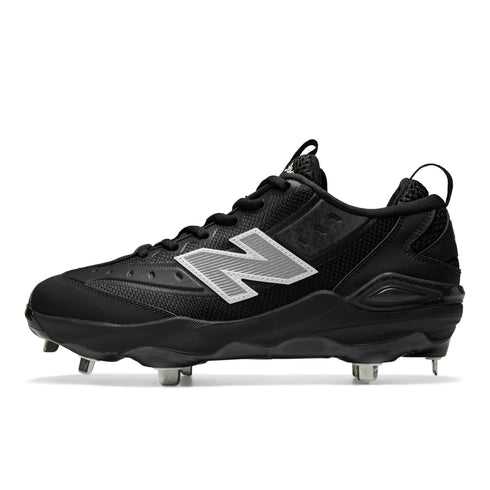 New Balance Fresh Foam 3000V8 Metal Cleats - Black