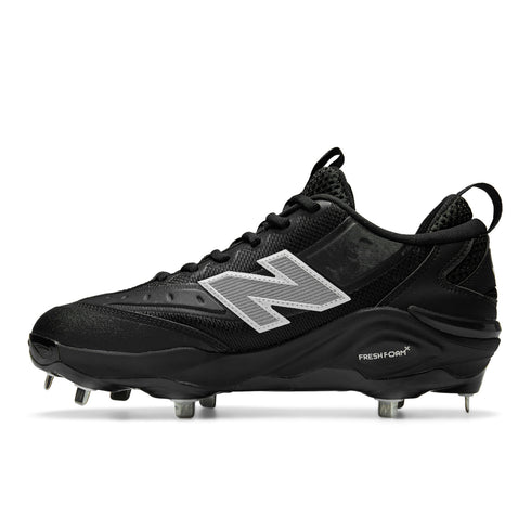 New Balance Fresh Foam 3000V8 Metal Cleats - Black