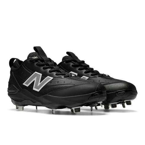 New Balance Fresh Foam 3000V8 Metal Cleats - Black