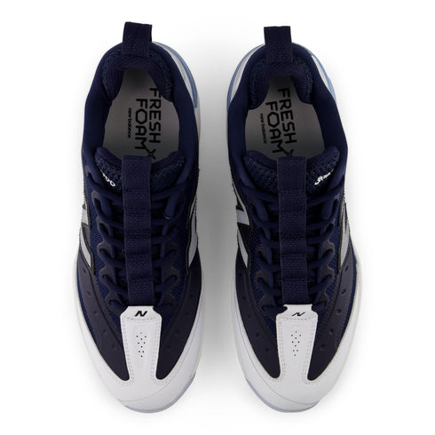 New Balance Fresh Foam 3000V8 Moulded Cleats - Navy/White