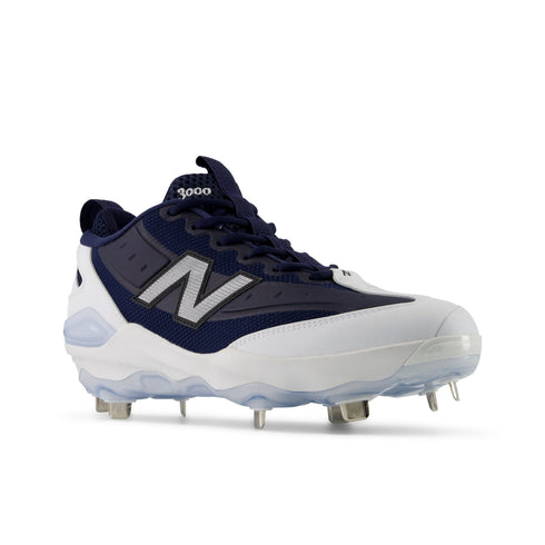 New Balance Fresh Foam 3000V8 Metal Cleats - Navy