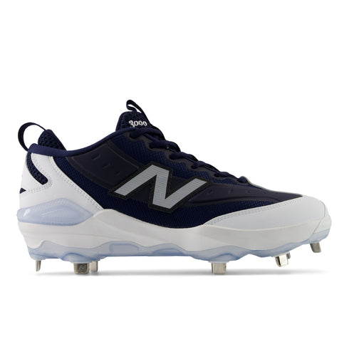 New Balance Fresh Foam 3000V8 Metal Cleats - Navy