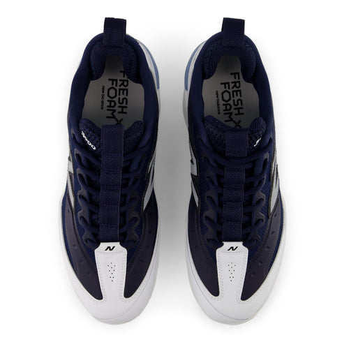 New Balance Fresh Foam 3000V8 Metal Cleats - Navy