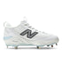 New Balance Fresh Foam 3000V8 Metal Cleats - White