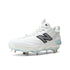 New Balance Fresh Foam 3000V8 Metal Cleats - White