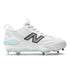 New Balance Fresh Foam 3000V8 Metal Cleats - White