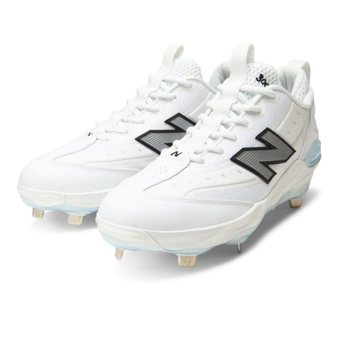 New Balance Fresh Foam 3000V8 Metal Cleats - White