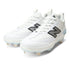 New Balance Fresh Foam 3000V8 Metal Cleats - White