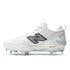 New Balance Fresh Foam 3000V8 Metal Cleats - White