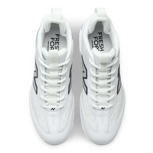 New Balance Fresh Foam 3000V8 Metal Cleats - White