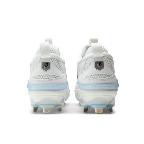 New Balance Fresh Foam 3000V8 Metal Cleats - White