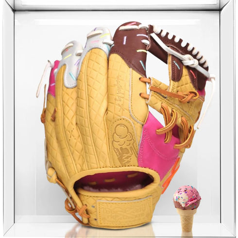 ARiA 11.5in Neopolitan Ice Cream Infield Glove || Absolutely Ridiculous Innovations
