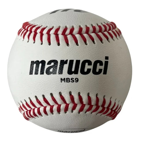 Marucci MBS9 9in RIB Synthetic Leather Baseball - Single