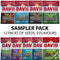 David Flavoured Sunflower Seeds Sampler Pack - Box of 12