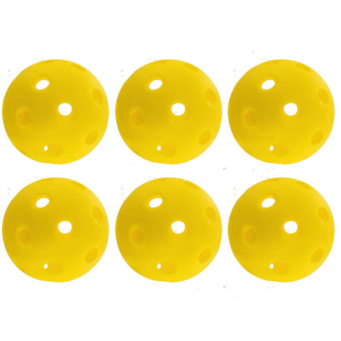 X-Plate 9 inch Plastic Wiffle Baseballs || 6 PACK