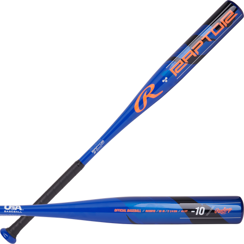 Rawlings 2026 Raptor -10 USA Baseball Bat