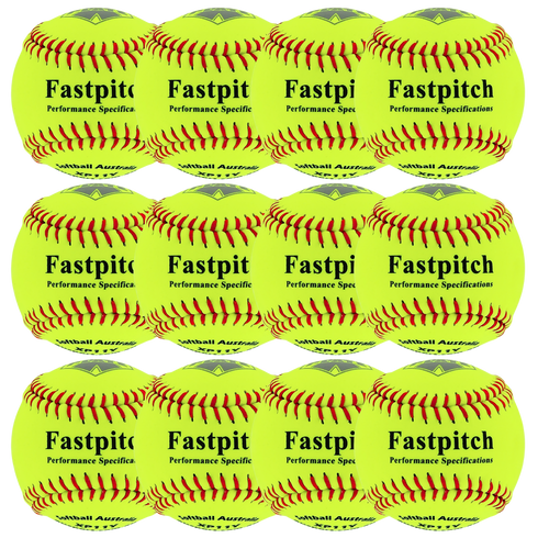 X-Plate 11in HardCore Synthetic Softball || DOZEN