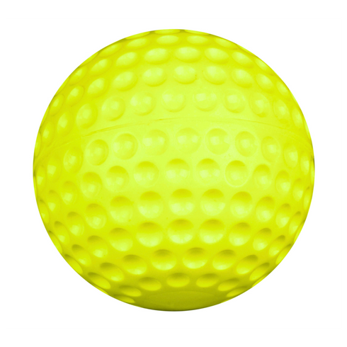 X-Plate Dimple Baseball Yellow || DOZEN