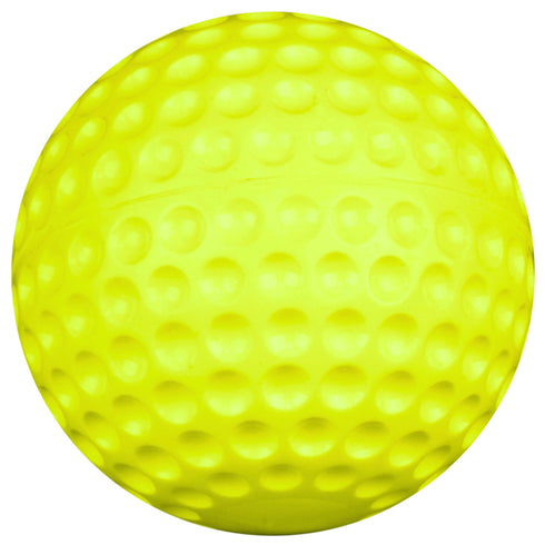 X-Plate Dimple Softballs Yellow || DOZEN