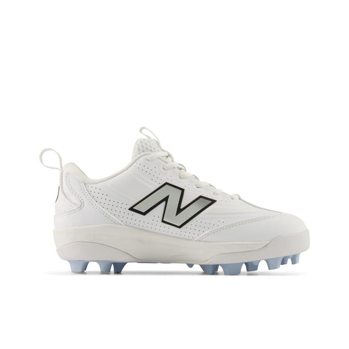 New Balance Fresh Foam 3000V8 Junior Moulded Cleats - White