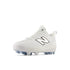New Balance Fresh Foam 3000V8 Junior Moulded Cleats - White