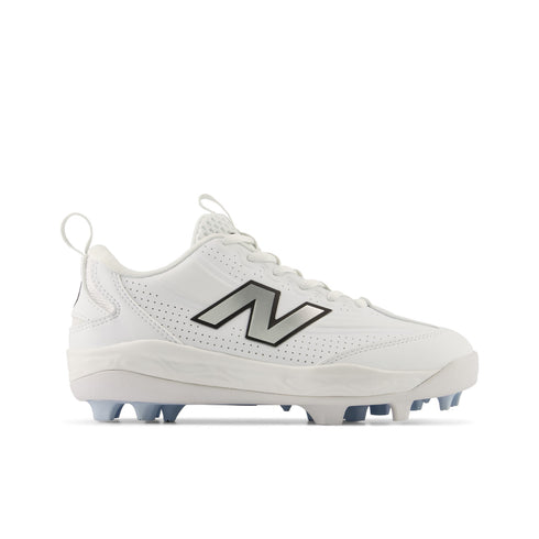 New Balance Fresh Foam 3000V8 Junior Moulded Cleats - White