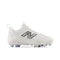 New Balance Fresh Foam 3000V8 Junior Moulded Cleats - White