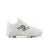New Balance Fresh Foam 3000V8 Junior Moulded Cleats - White