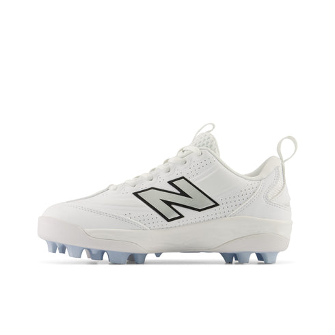 New Balance Fresh Foam 3000V8 Junior Moulded Cleats - White