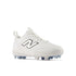 New Balance Fresh Foam 3000V8 Junior Moulded Cleats - White
